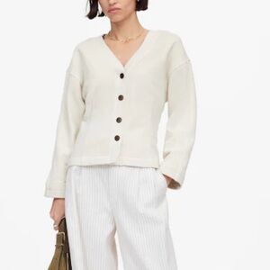 Madwell Darted Button-Up Cardigan sz S